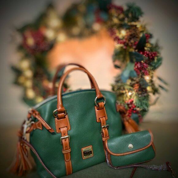 Dooney & Bourke Pebble Grain Domed Sachel - Picture 3 of 7